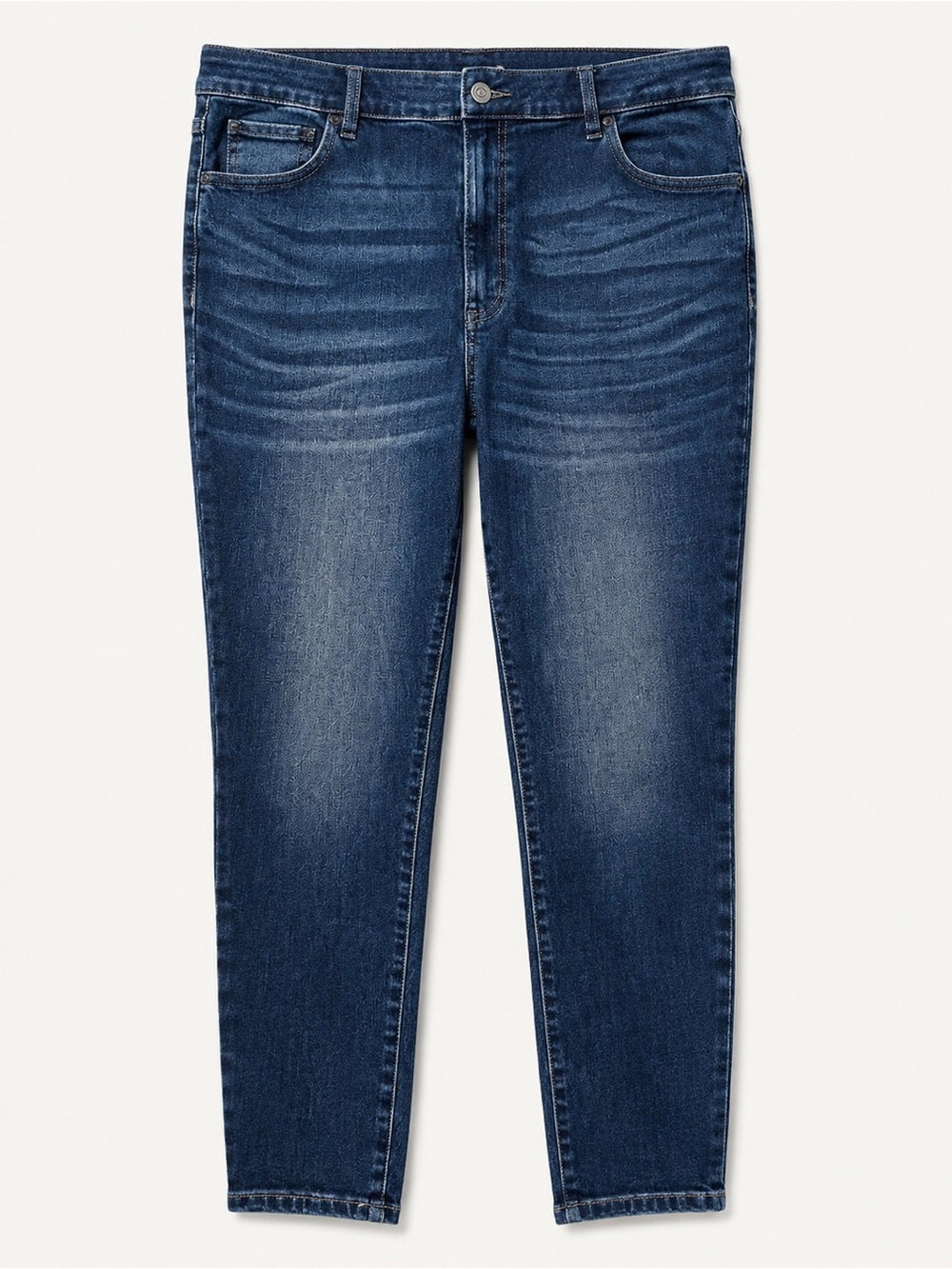 Zenana Size 38 Dark Wash Stretch Skinny Jeans High Rise Denim